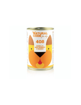 Natural Code for Dog 408 Agnello  Riso Basmati...