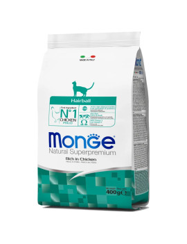 Monge Natural Superpremium Cat Hairball Ricco...