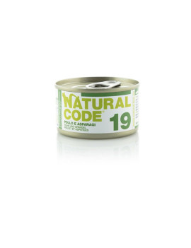 Natural Code Cat 19 Pollo e Asparagi 85g