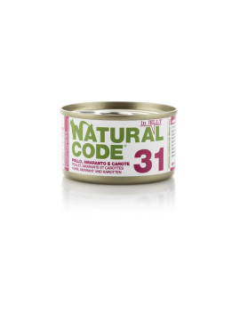 Natural Code Cat 31 Pollo e Carote 85g