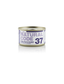 Natural Code 37 Tonno Pollo e Calamari 85g