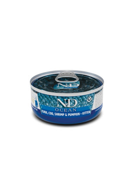 Farmina Cat N&D Ocean Kitten Tonno Merluzzo e...
