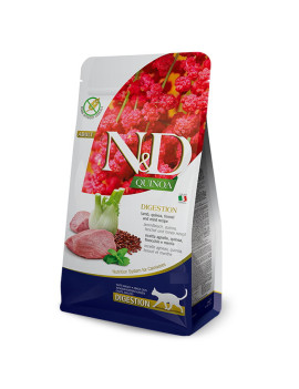 Farmina N&D Cat Quinoa Digestion Agnello...