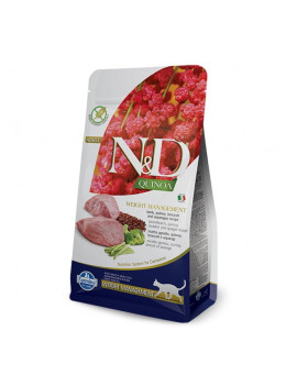 N&D Quinoa Cat Weight Management Lamb Adult 5Kg