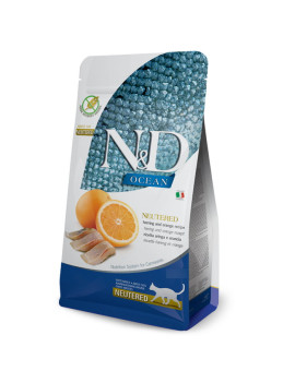 Farmina Cat N&D Ocean Neutered Aringa e Arancia...