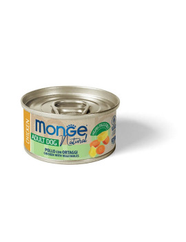 Monge Natural Dog Pollo con Ortaggi 95g
