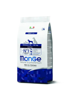 Monge Natural Superpremium Dog Medium Senior...