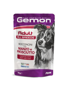 Gemon Dog Adult Bocconcini con Manzo e...