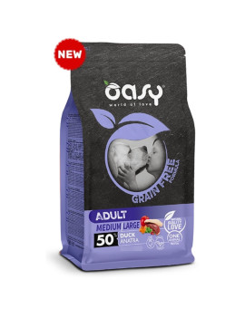 Oasy Dog Grain Free Formula Adult Medium Large...