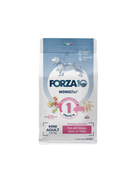Forza10 Dog Adult Mini Diet Maiale e Patate 1,5Kg