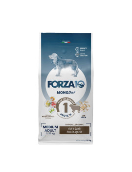 Forza 10 Dog Adult Medium Mono Diet Agnello 12Kg