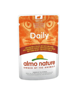 Almo Cat Daily Pollo e Anatra 70g