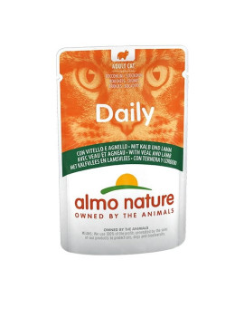 Almo Cat Daily Vitello e Agnello 70g
