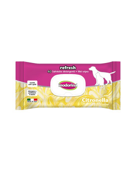 Inodorina Salviette Refresh Citronella 40pz