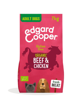 Edgard & Cooper Adult Carne Fresca di Manzo e...