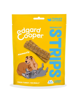 Edgard & Cooper Dog Strips Tacchino e Pollo 75g