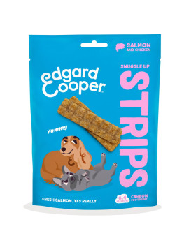 Edgard & Cooper Dog Strips Salmone e Pollo 75g