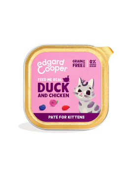 Edgard & Cooper Cat Kitten Anatra e Pollo 85g