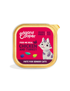 Edgard & Cooper Cat Senior Pollo e Tacchino 85g