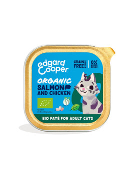 Edgard & Cooper Cat Biologico Salmone e Pollo...