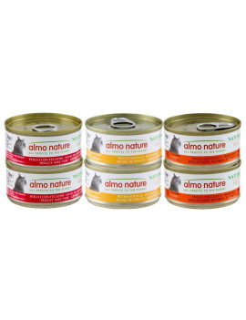 Almo Cat Hfc Mix Pollo Multipack 60 x 70g