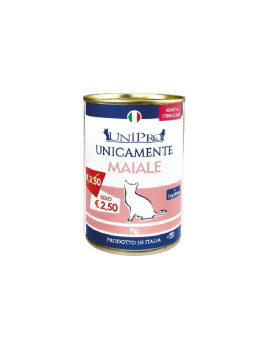 Unipro Cat Unicamente Maiale 400g