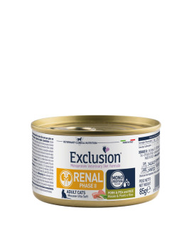 Exclusion Diet Cat Renal Phase 2 Pork and Pea 85g