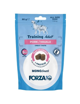 Forza10 Dog Adult Snack Training Maiale 80g