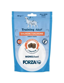 Forza10 Dog Adult Snack Training Salmone 80g