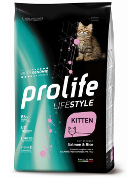 Prolife Cat Lifestyle Kitten Salmon and Rice 400g