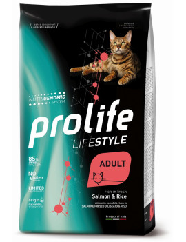Prolife Cat Lifestyle Adult Salmon and Rice 400g