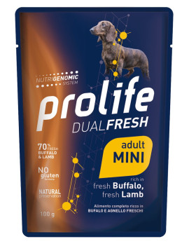 Prolife Dog Dual Fresh Adult Buffalo and Lamb...
