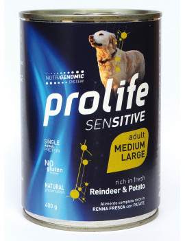 Prolife Dog Sensitive Adult Reindeer and Potato...