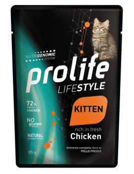 Prolife Cat Lifestyle Kitten Chicken 85g
