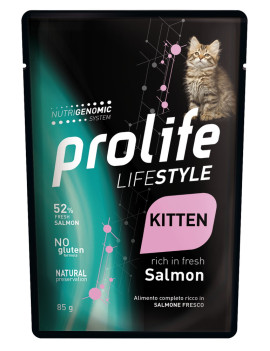 Prolife Cat Lifestyle Kitten Salmon 85g