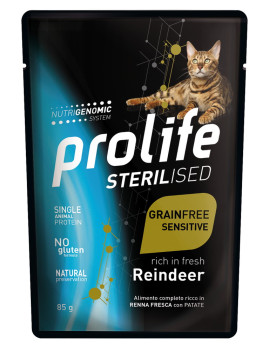 Prolife Cat Sterilised Grain Free Adult...