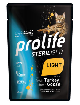 Prolife Cat Sterilised Grain Free Adult Turkey...