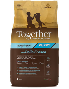 Together Dog Puppy Fresh Medium Large Pollo...
