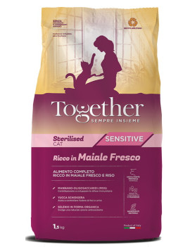 Together Cat Sterilizzato Sensitive Ricco in...