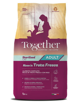 Together Cat Sterilizzato Ricco in Trota Fresco...