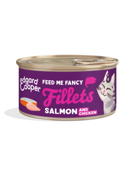 Edgard & Cooper Cat Fillets Sfilaccetti Salmone...