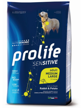 Prolife Dog Sensitive Adult Rabbit and Potato...