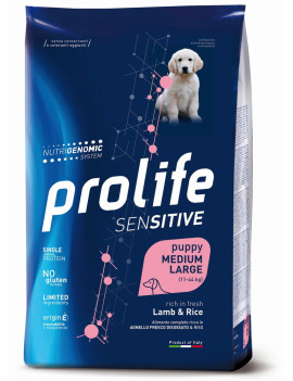 Prolife Dog Sensitive Puppy Lamb and Rice...