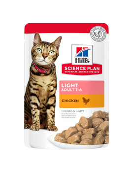 Hill's Science Plan Cat Adult Light Pollo 85g