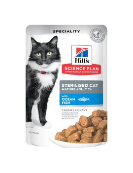 Hill's Science Plan Cat Mature Adult 7+ Pesce...