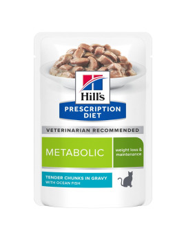 Hill's Prescription Diet Cat Metabolic Pesce...
