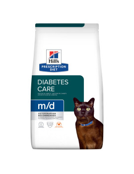 Hill's Prescription Diet Cat m/d Diabetes Pollo...