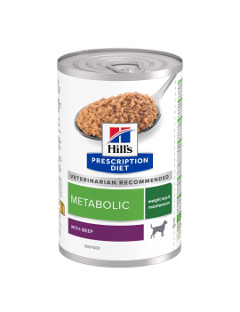 Hill's Prescription Die tDog Metabolic Manzo 370g