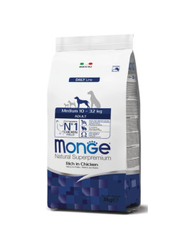 Monge Natural Superpremium Dog Medium Adult...