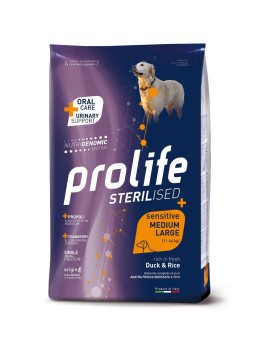 Prolife Dog Grain Free Sterilised Sensitive...